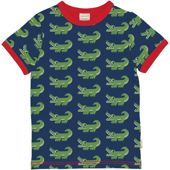 T-Shirt "Crocodile", Biobaumwolle, GOTS-zertifiziert
