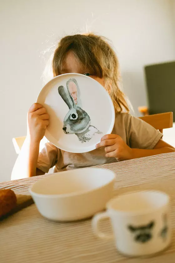 NUUKK Kinderteller Hase