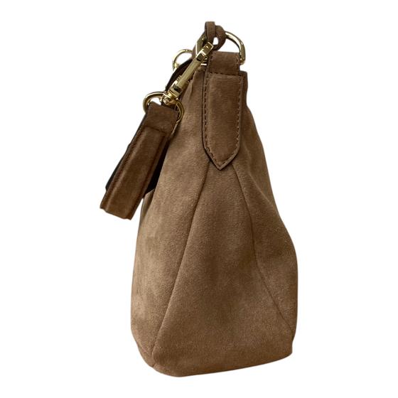 abro JUNA Hobo x-small, velours braun