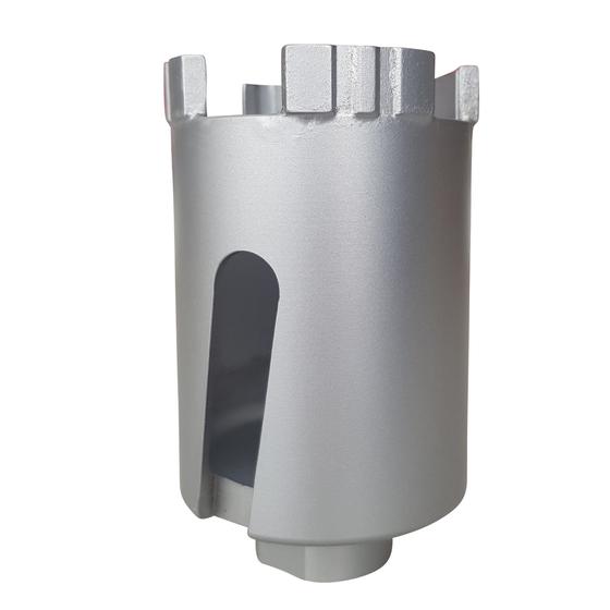 Diamant Bohrkrone Typ Turbo <br> Ø 57 mm für Prüfbohrungen <br> Innenkern ca. 50 mm