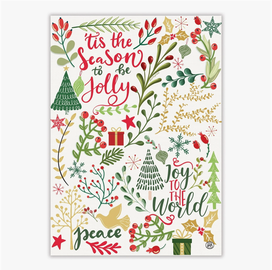 Geschirrtuch | Küchentuch Michel Design Works - Joy to the World