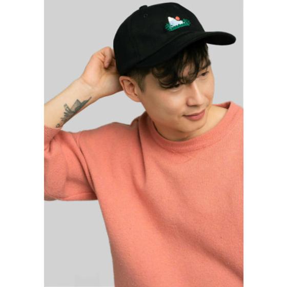 Baseball Cap Schwarz Berge