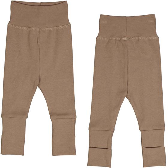 Müsli by Green Cotton Rib Pants Walnut