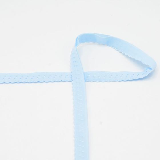 Elastisches Einfassband hellblau