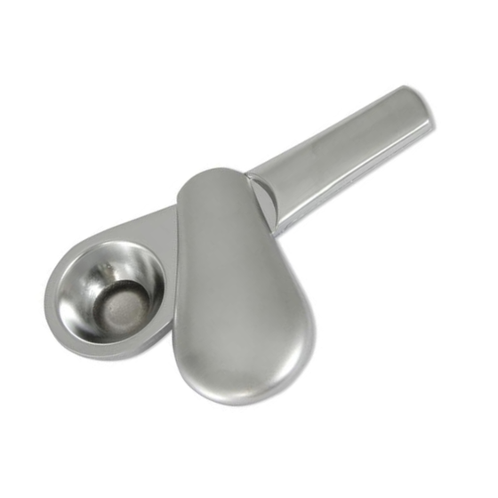 Metallpfeife, Spoon Pipe, Gold