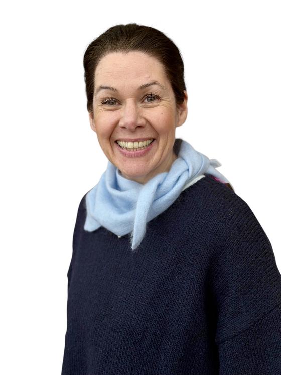 Zwillingsherz Cashmere - Dreieckstuch Mini, hellblau