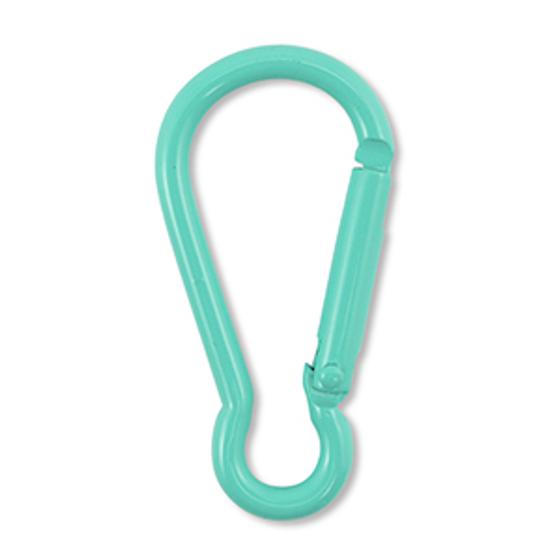 Karabinerhaken Colour Drop blau