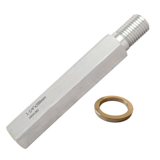 1 ¼&Prime; Verlängerung <br> aus Aluminium <br> Nutzlänge 100 - 400 mm