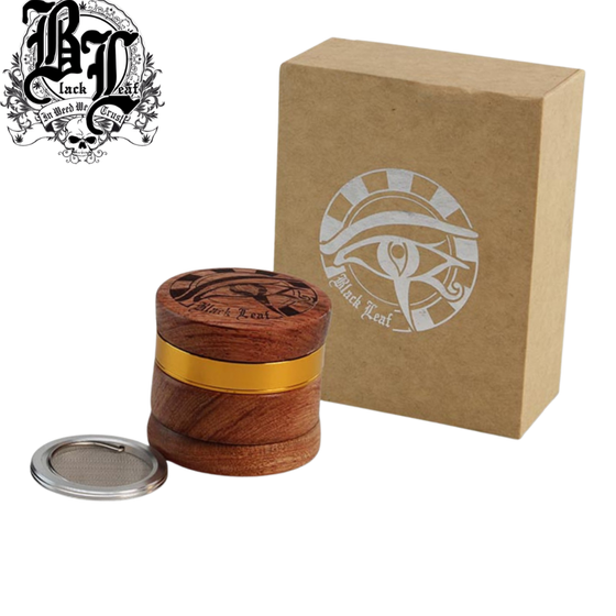 Grinder, Black Leaf®, Alu.-Holz, Egypt