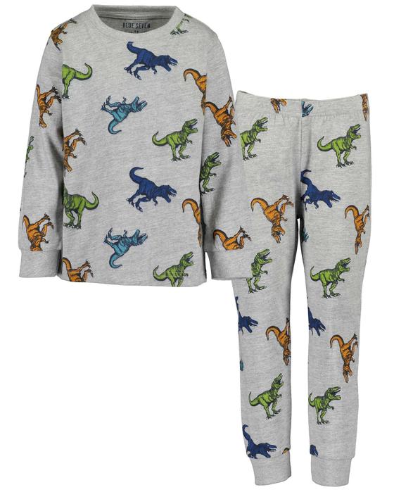 Schlafanzug "Dinos", grau