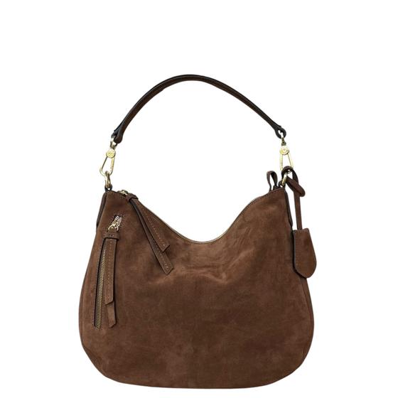 abro JUNA Hobo bag small wood