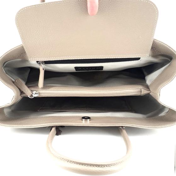 Maxima Tasche groß, beige/cappuccino