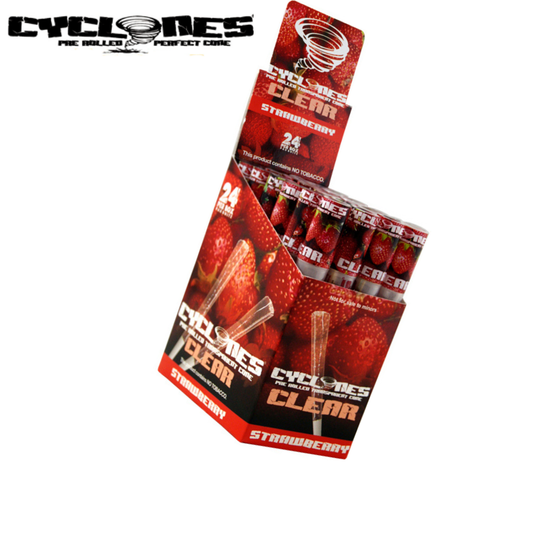 Blunt, Cyclones®, Clear, Strawberry