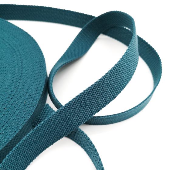 Gurtband Baumwolle 20mm - dunkelpetrol