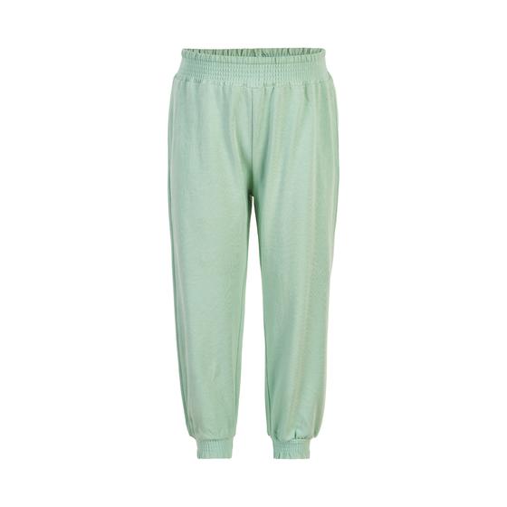 Haremshose mit Glitzer, grün