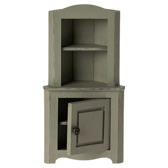 Maileg Eckschrank Maus Hellgrün