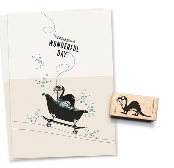 Cats on Appletrees Stempel Otter Maiken