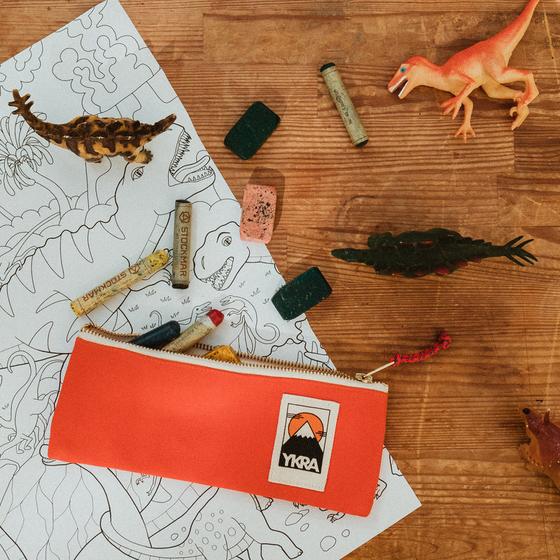 Ykra Pencil Case Orange