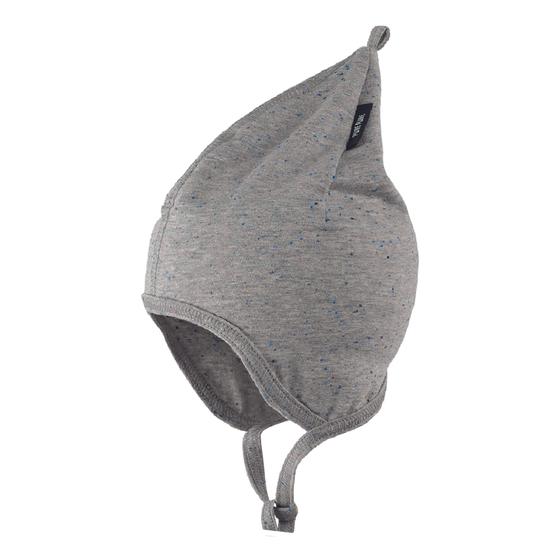 Pure Pure by Bauer Baby Zipfel Mütze Grau Melange
