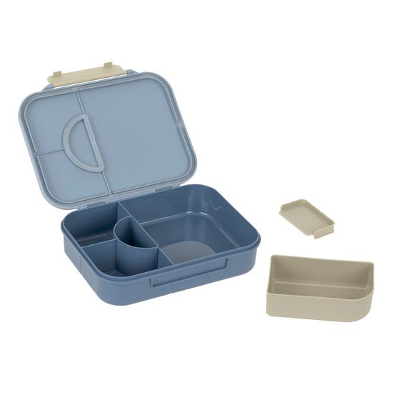 Lässig Brotdose - Bento Lunchbox Pattern Party Blau