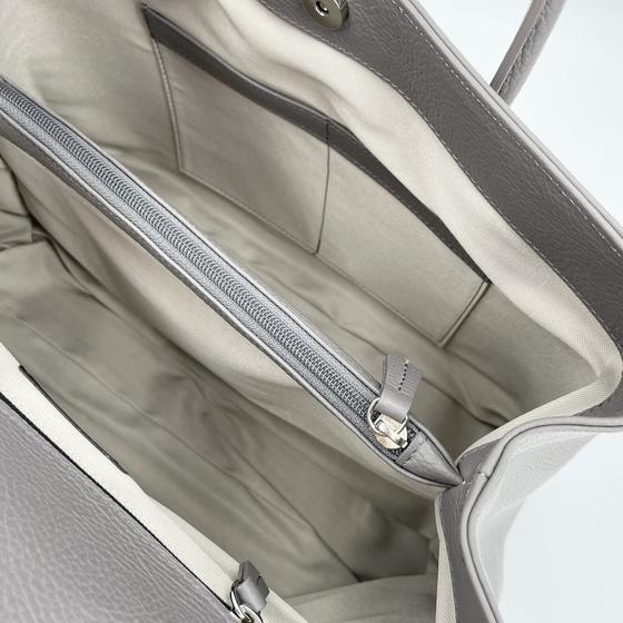 Maxima Handtasche groß tortora, taubengrau