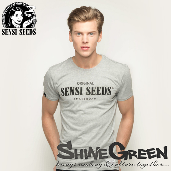 T-Shirt, Sensi Seeds®, Original Sports, Grau, Promo 1