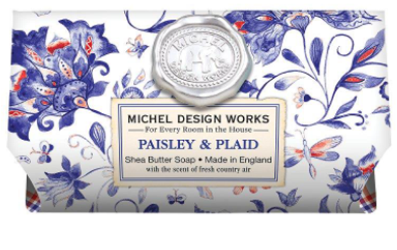 Seife | Badeseife Michel Design Works - Paisley & Plaid
