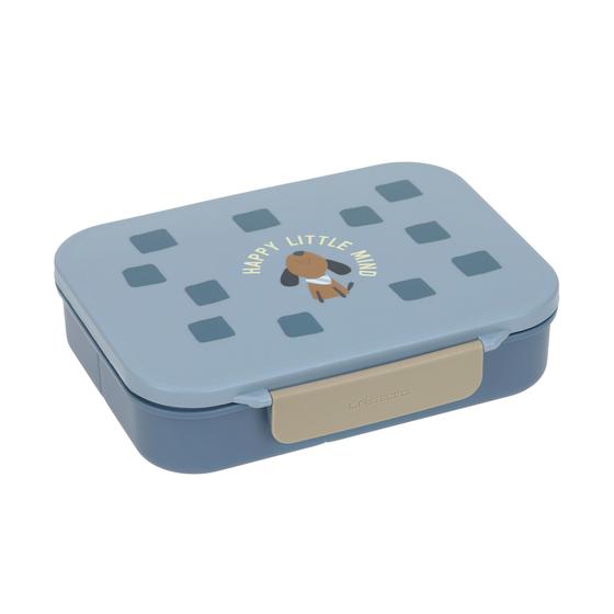 Lässig Brotdose - Bento Lunchbox Pattern Party Blau