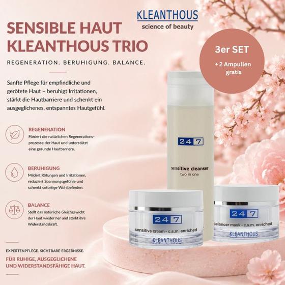 Kleanthous 3er Set für sensible Haut