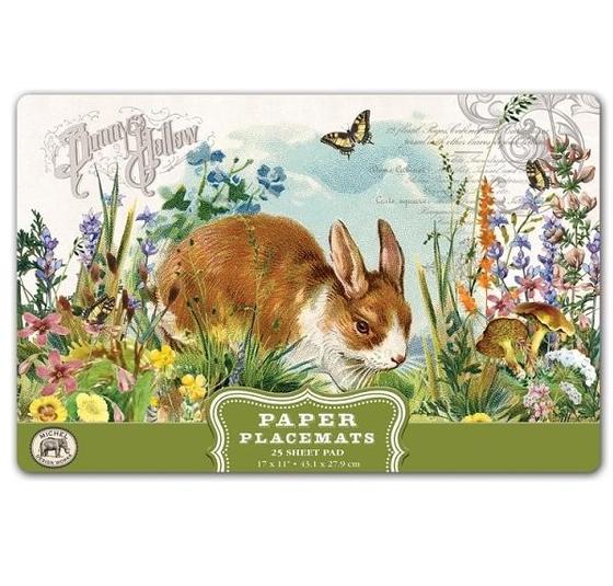 Tischschmuck | Platzsets / Tischsets Michel Design Works - Bunny Hollow