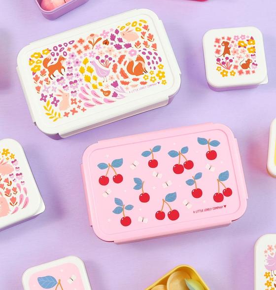 A Little Lovely Company Brotdose Bento Lunchbox Blumengarten