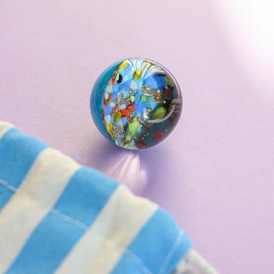 ava&yves Wunschmurmel Mint mit Konfettisteinchen