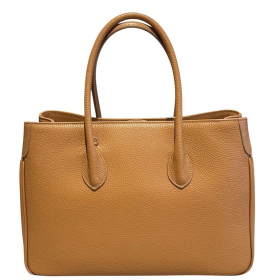 Maxima Handtasche mittel biscotto cognac