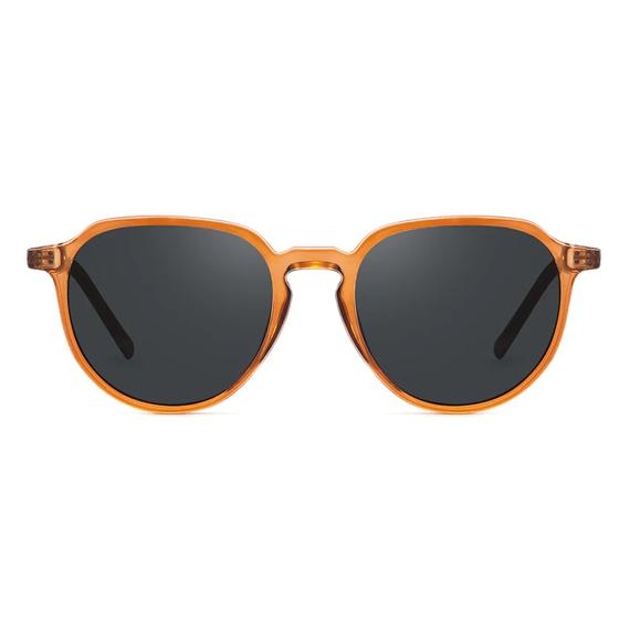 eco SHADES Sonnenbrille BONO -  transparent braun - Unikat 