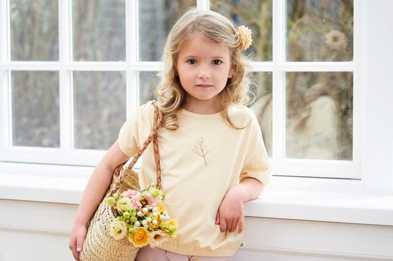 Müsli by Green Cotton T-Shirt Filipendula Calm Yellow