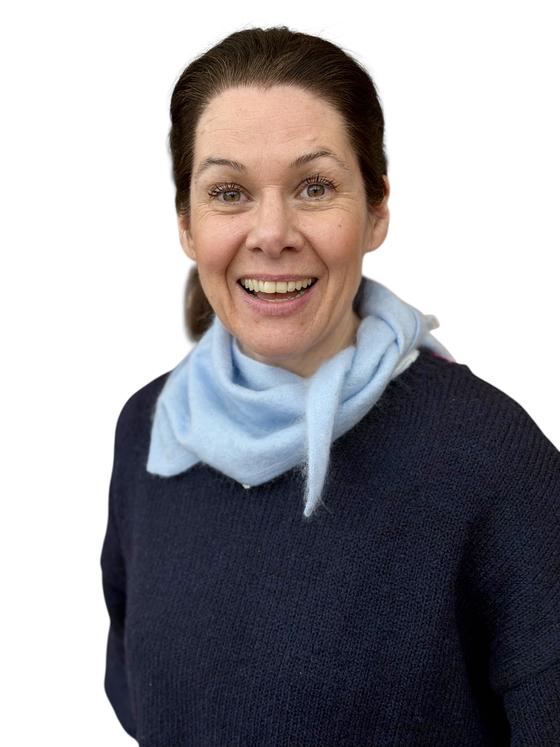 Zwillingsherz Cashmere - Dreieckstuch Mini, hellblau