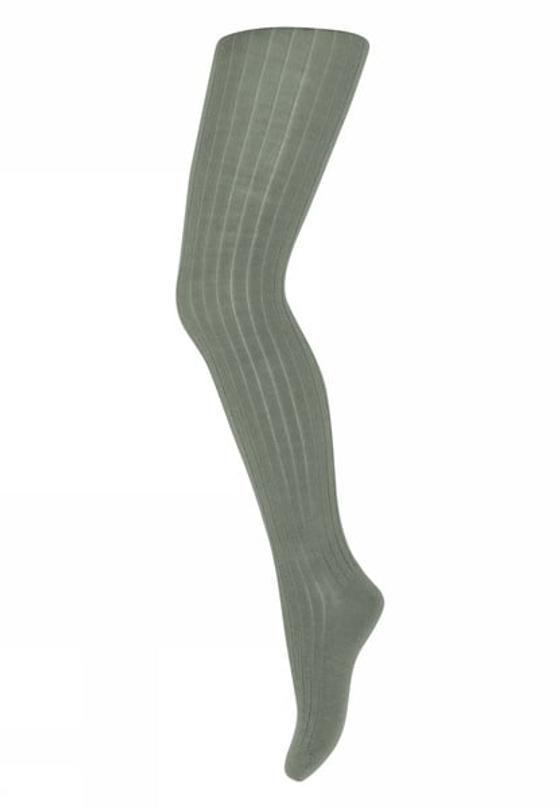 MP Denmark Strumpfhose Merinowolle Ripp Lily Pad