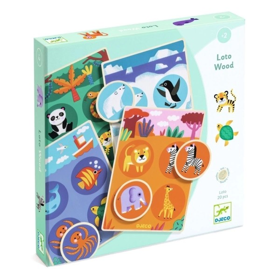 Lernspiel Lotto "Wood"