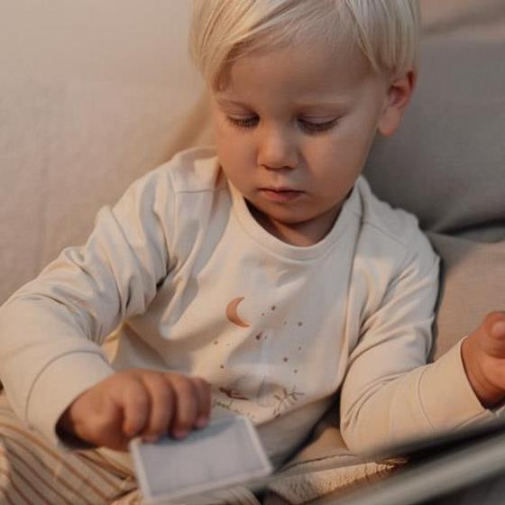 Little Dutch Pyjama Gestreift Sand