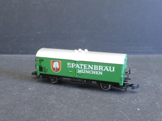 Märklin 8663 303 Kühlwagen Bierwagen Spatenbräu München DB grün EP IV Spur Z