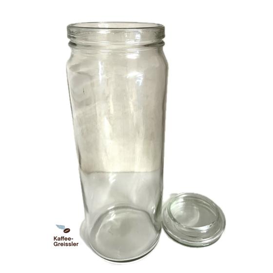 Glastank Karaffe_FROG_Schoenbergers Kaffeegreissler