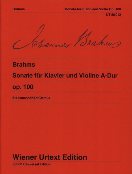 Sonate für Klavier und Violine A-Dur op. 100