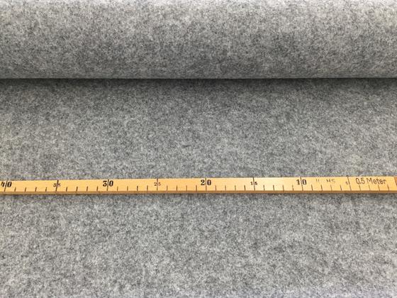 Filz 3mm hellgrau meliert