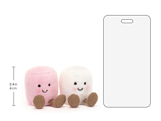 Jellycat Kuscheltier Amuseables Pink and White Marshmallows