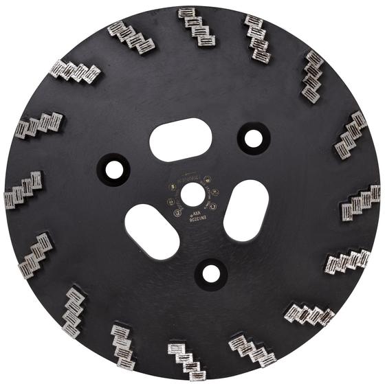 Diamant Schleifscheibe <br> Ø 300 mm passend für Roll Sanierungsfräse <br> Typ Airflow für extrem harten Beton