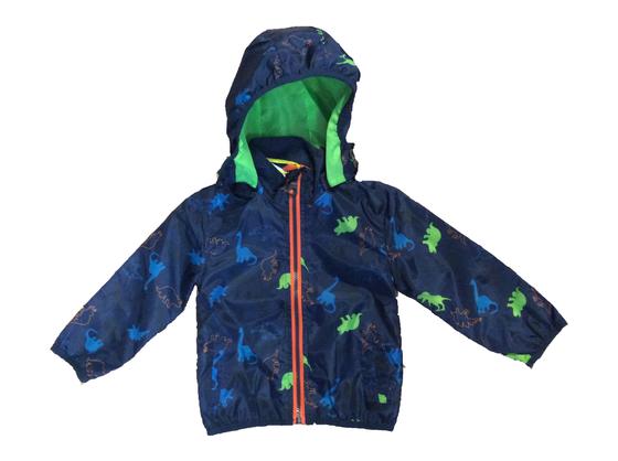 Übergangsjacke "Dinos" mit abknöpfbarer Kapuze, dunkelblau