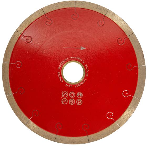 Diamant Trennscheibe Ceramic Premium <br> Ø 180 - 350 mm <br> für Fliesen, Feinsteinzeug