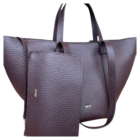 abro COSMO Shopper medium, burgundy