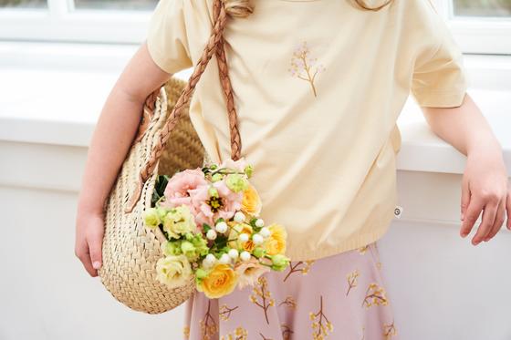 Müsli by Green Cotton T-Shirt Filipendula Calm Yellow