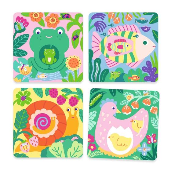 Djeco Magisches Ausmalen Gartentierbabys